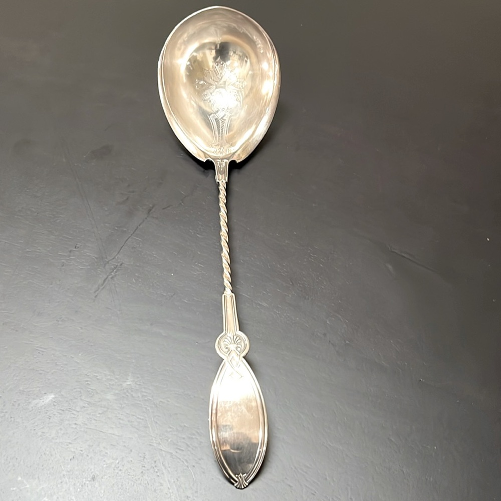 Rogers Bros. Played Silver Soup Ladle